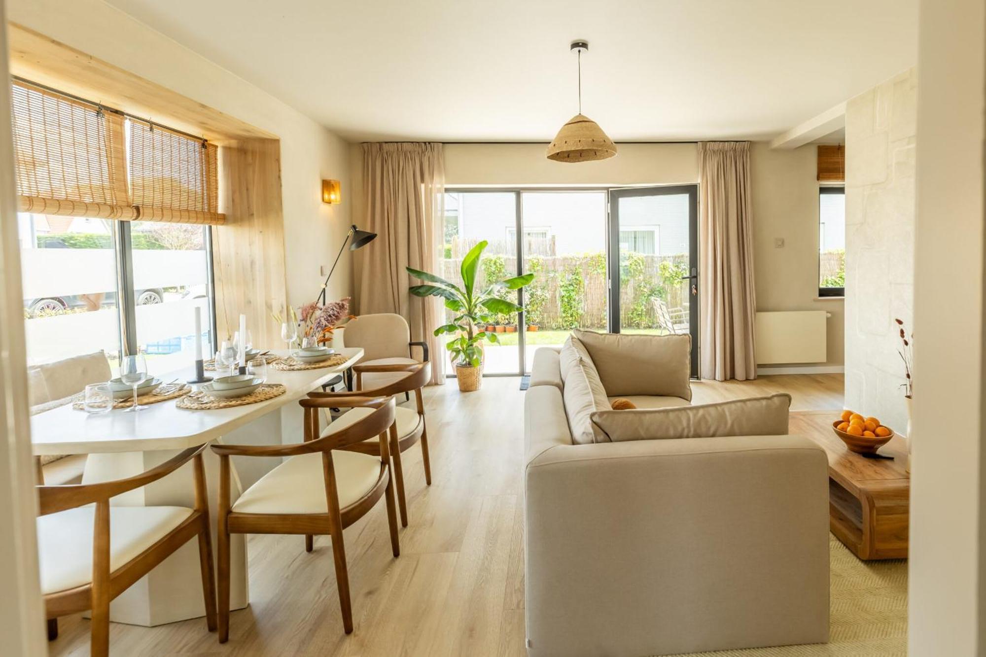 Huswell - Modern Apartment With Garden, Near Beach Кадзанд-Бад Экстерьер фото